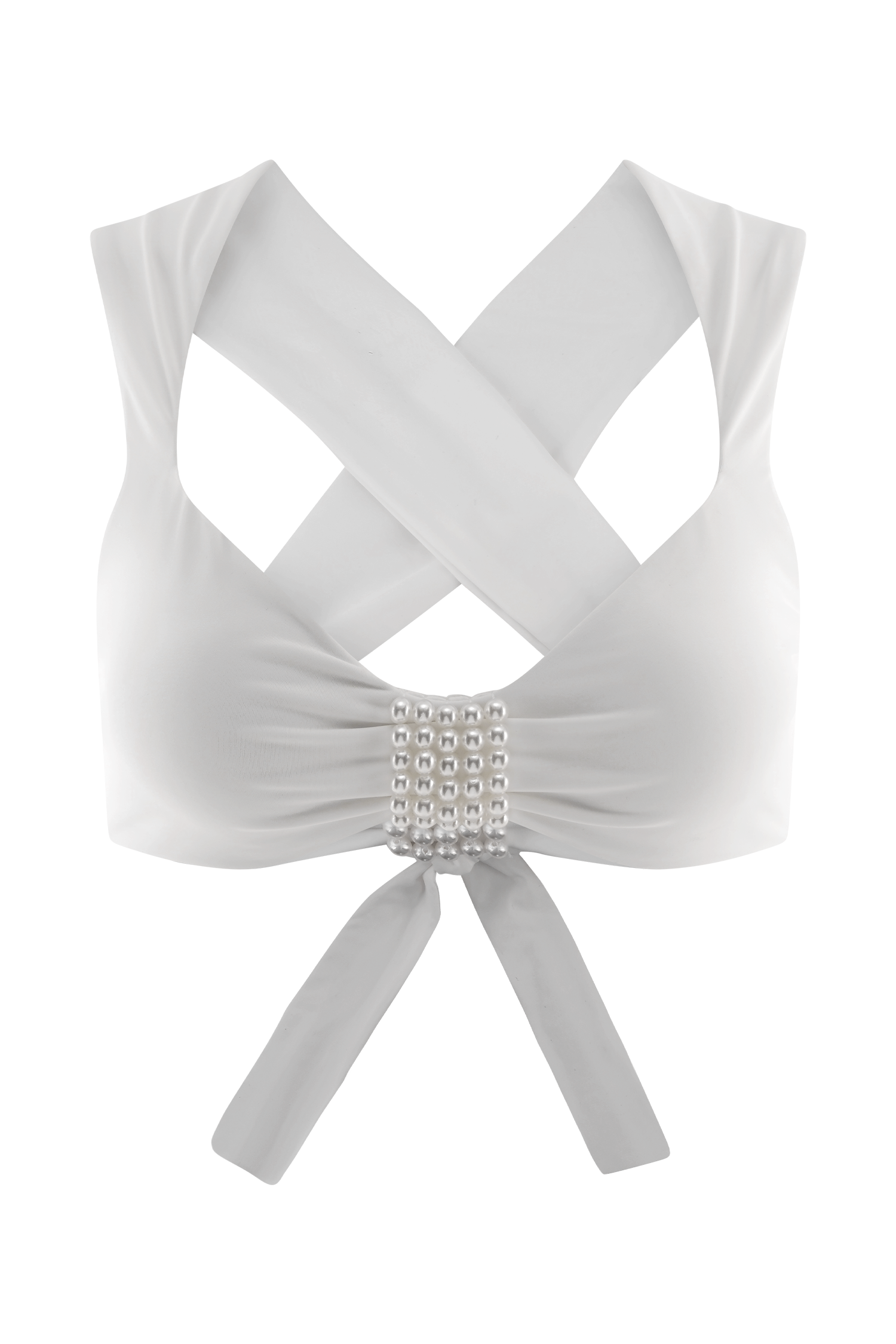 Merida Pearl Bikini Top - White